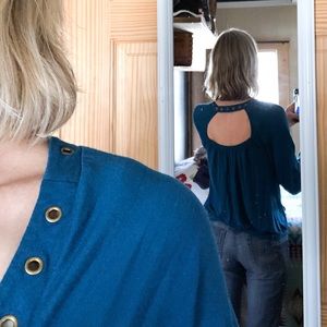 Ella Moss Top, Blouse, Statement Piece, Small